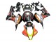 Acquista Carena Moto Honda CBR600RR 2007-2008 - Nero Opaco Arancia Rosso Rossi Repsol 46