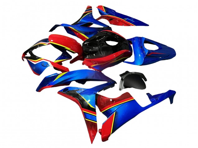 Acquista Carena Moto Honda CBR600RR 2007-2008 - Blu Rosso Giallo Nero Lucido