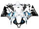 Acquista Carena Moto Honda CBR600RR 2007-2008 - Bianco Azzurro Chiaro Nero Lucido
