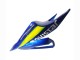 Acquista Carena Moto Honda CBR600RR 2007-2008 - Blu Verde MoviStar Castrol