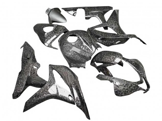 Acquista Carena Moto Honda CBR600RR 2007-2008 - Nero Forgiato Fibra di Carbonio