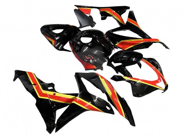 Acquista Carena Moto Honda CBR600RR 2007-2008 - Rosso Oro Nero Lucido