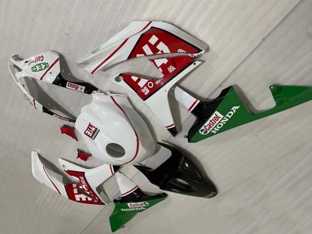 Acquista Carena Moto Honda CBR600RR 2007-2008 - Bianco Verde Rosso Castrol