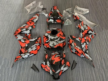 Acquista Carena Moto Honda CBR600RR 2007-2008 - Rosso Grigio Camouflage