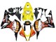 Acquista Carena Moto Honda CBR600RR 2007-2008 - Giallo Arancia Nero Lucido Rossi Repsol