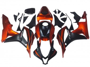 Acquista Carena Moto Honda CBR600RR 2007-2008 - Arancia Nero Opaco