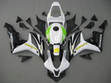 Acquista Carena Moto Honda CBR600RR 2007-2008 - Bianco Verde Giallo Nero Lucido Hannspree