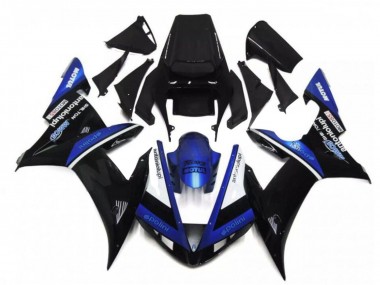 Acquista Carena Moto Yamaha YZF R1 2002-2003 - Nero Bianco Blu