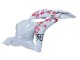Acquista Carena Moto Honda CBR600RR 2009-2012 - Bianco Fiore di Ciliegio Nero Lucido