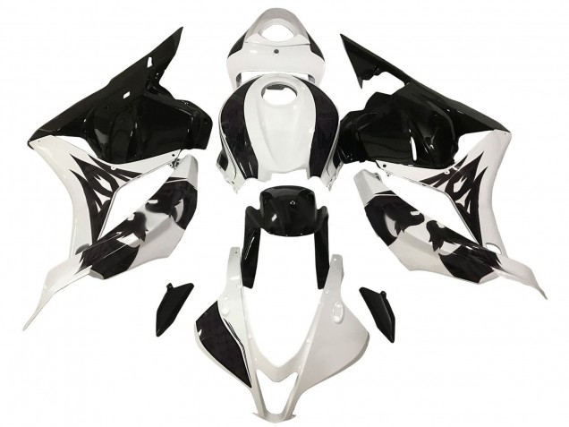 Acquista Carena Moto Honda CBR600RR 2009-2012 - Bianco Nero Lucido