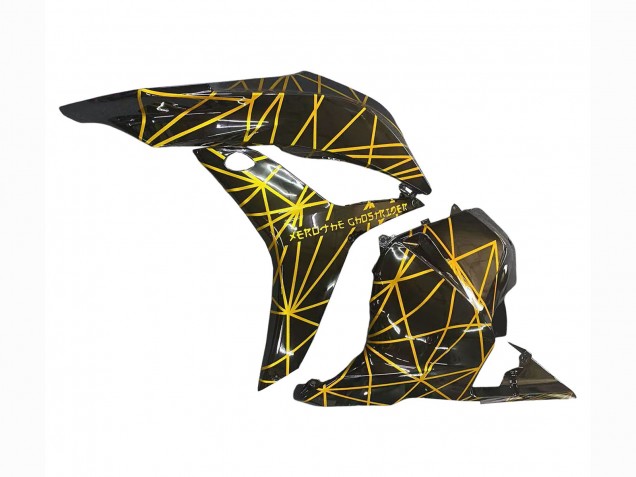 Acquista Carena Moto Honda CBR600RR 2009-2012 - Oro Nero Lucido