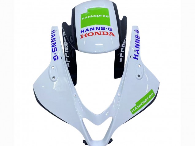 Acquista Carena Moto Honda CBR600RR 2009-2012 - Bianco Verde Nero Lucido Hannspree