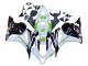 Acquista Carena Moto Honda CBR600RR 2009-2012 - Bianco Verde Nero Lucido Hannspree