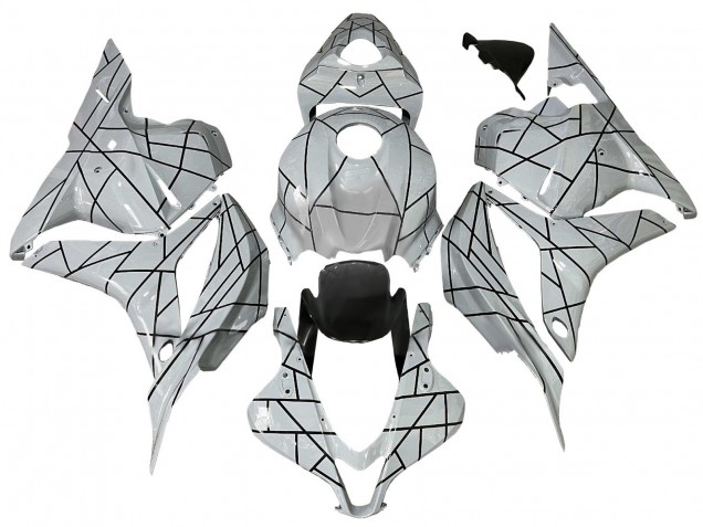Acquista Carena Moto Honda CBR600RR 2009-2012 - Bianco Grigio Nero Linea
