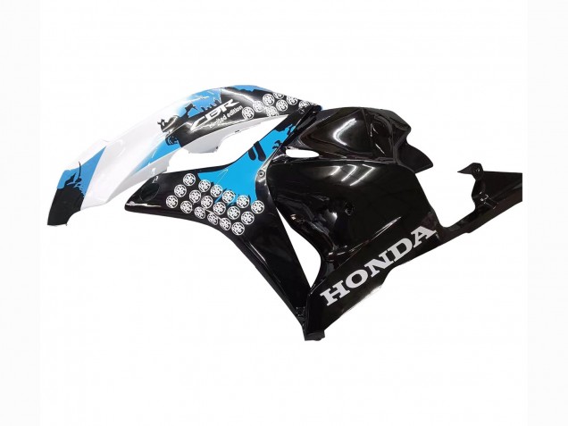 Acquista Kit Carena Moto Completo Honda CBR600RR 2009-2012 - Bianco Blu Nero Lucido