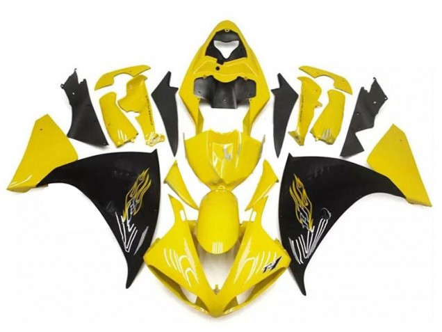 Acquista Carena Moto Yamaha YZF R1 2009-2011 - Giallo Nero
