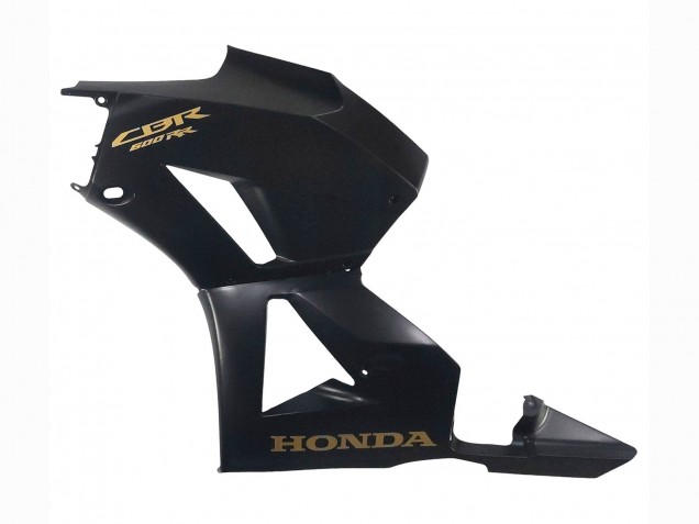 Acquista Carena Moto Honda CBR600RR 2013-2023 - Nero Opaco Oro Decals