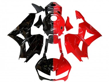 Acquista Carena Moto Honda CBR600RR 2013-2023 - Nero Lucido Rosso Diviso