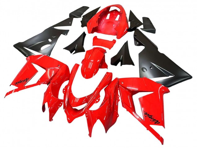Acquista Carena Moto Kawasaki ZX10R 2004-2005 - Rosso Nero Ninja