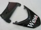 Acquista Carena Moto Kawasaki ZX10R 2004-2005 - Bianco Nero West Ninja