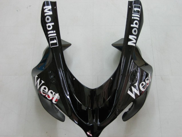 Acquista Carena Moto Kawasaki ZX10R 2004-2005 - Bianco Nero West Ninja