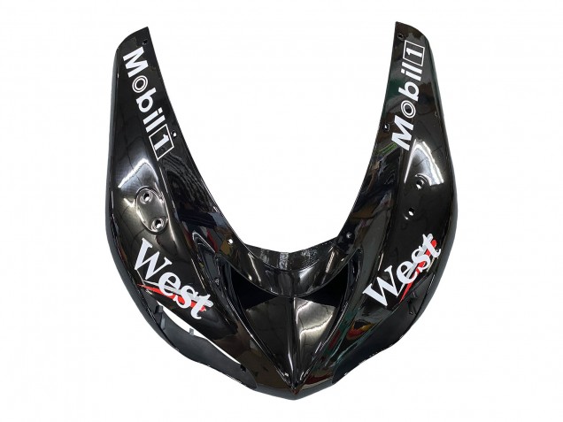 Acquista Carena Moto Kawasaki ZX10R 2006-2007 - Nero Lucido Bianco West