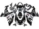 Acquista Carena Moto Kawasaki ZX10R 2006-2007 - Nero Lucido Bianco West