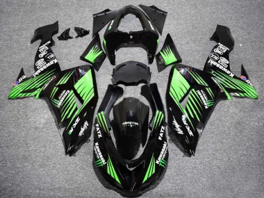 Acquista Carena Moto Kawasaki ZX10R 2006-2007 - Nero Lucido Verde