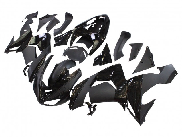 Acquista Carena Moto Kawasaki ZX10R 2006-2007 - Nero Opaco Nero Lucido