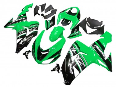 Acquista Kit Carena Moto Kawasaki ZX10R 2006-2007 - Verde Bianco Nero