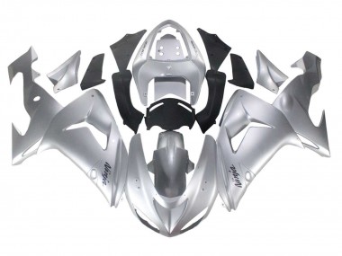 Acquista Carena Moto Kawasaki ZX10R 2006-2007 - Argento Nero Ninja