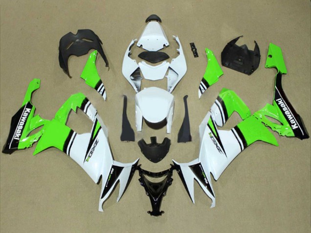 Acquista Carena Moto Kawasaki ZX10R 2008-2010 - Bianco Verde Nero