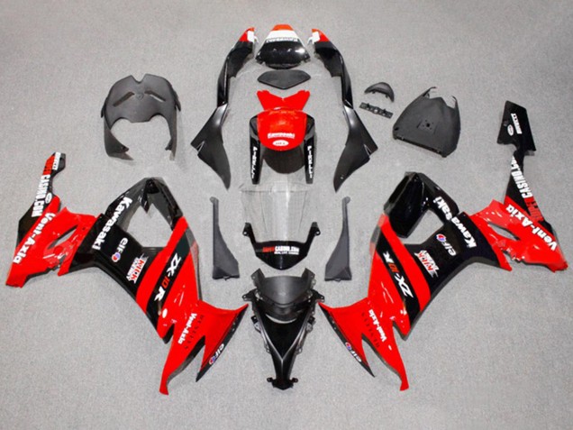 Acquista Carena Moto Kawasaki ZX10R 2008-2010 - Rosso Nero Kick Elf