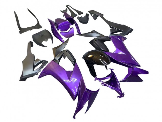 Acquista Carena Moto Kawasaki ZX10R 2008-2010 - Viola Nero