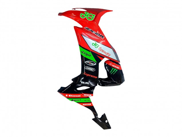 Acquista Carena Moto Kawasaki ZX10R 2008-2010 - Rosso Verde Nero