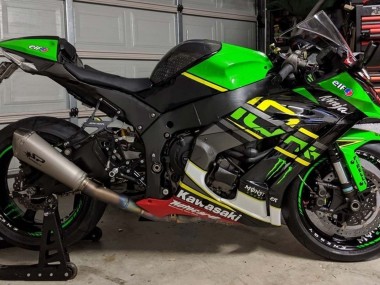 Acquista Carena Moto Kawasaki ZX10R 2011-2015 - Verde Giallo Nero Bianco Elf Mostro