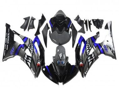 Acquista Carena Moto Yamaha YZF R6 2008-2016 - Blu Argento Grigio Squalo