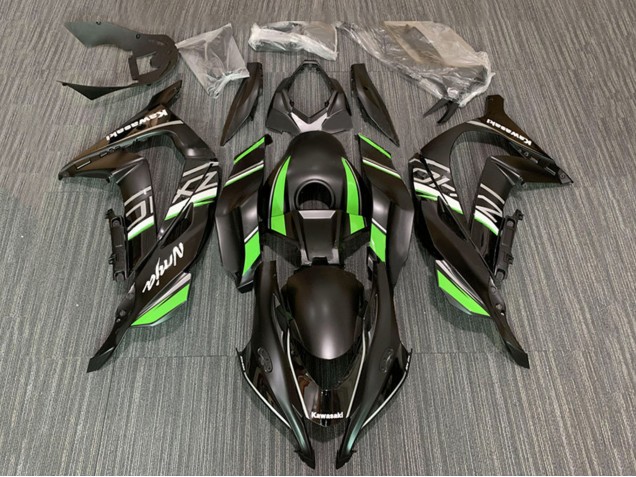 Acquista Carena Moto Kawasaki ZX10R 2016-2020 - Nero Opaco Verde Bianco Ninja