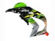 Acquista Carena Moto Kawasaki ZX10R 2016-2020 - Verde Rosso Grigio