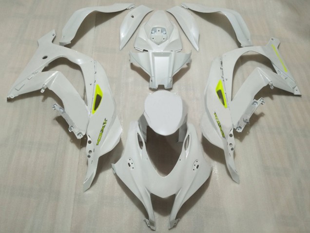 Acquista Carena Moto Kawasaki ZX10R 2016-2020 - Bianco Neon Giallo
