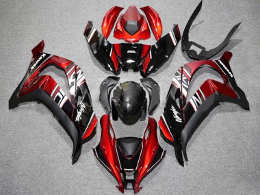 Acquista Carena Moto Kawasaki ZX10R 2016-2020 - Rosso Nero Lucido Bianco