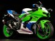 Acquista Carena Moto Kawasaki ZX10R 2021-2025 - Bianco Verde Blu Nero