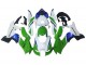 Acquista Carena Moto Kawasaki ZX10R 2021-2025 - Bianco Verde Blu Nero