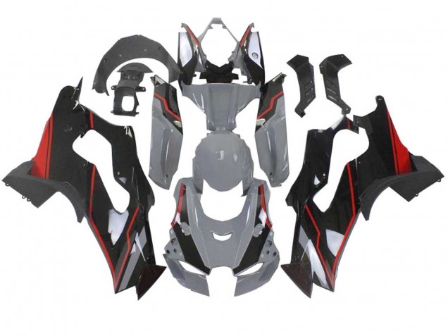 Acquista Carena Moto Kawasaki ZX10R 2021-2025 - Grigio Nero Rosso