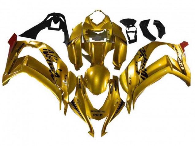Acquista Carena Moto Kawasaki ZX10R 2021-2025 - Oro Nero
