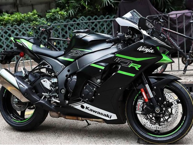 Acquista Carena Moto Kawasaki ZX10R 2021-2025 - Nero Verde Bianco
