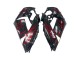 Acquista Kit Carena Moto Kawasaki ZX14R ZZR1400 2006-2011 - Nero Lucido Rosso Fiamma