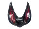 Acquista Kit Carena Moto Kawasaki ZX14R ZZR1400 2006-2011 - Nero Lucido Rosso Fiamma