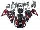 Acquista Kit Carena Moto Kawasaki ZX14R ZZR1400 2006-2011 - Nero Lucido Rosso Fiamma