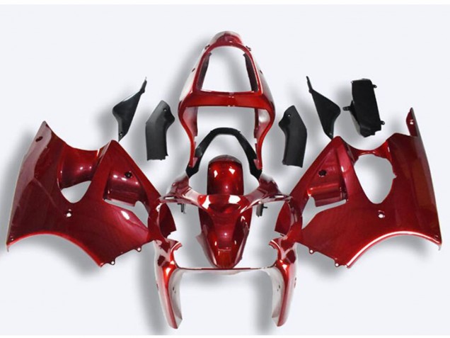 Acquista Carena Moto Kawasaki ZX6R 2000-2002 - Rosso